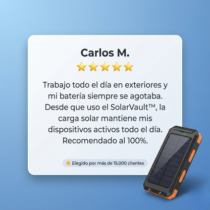 SolarVault™ Power Bank