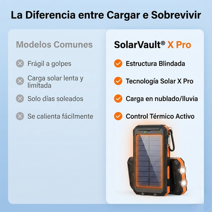 SolarVault™ Power Bank